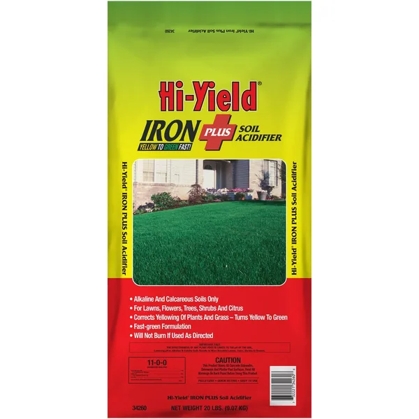 HiYield 20 lbs Iron Plus Soil Acidifier 11-0-0