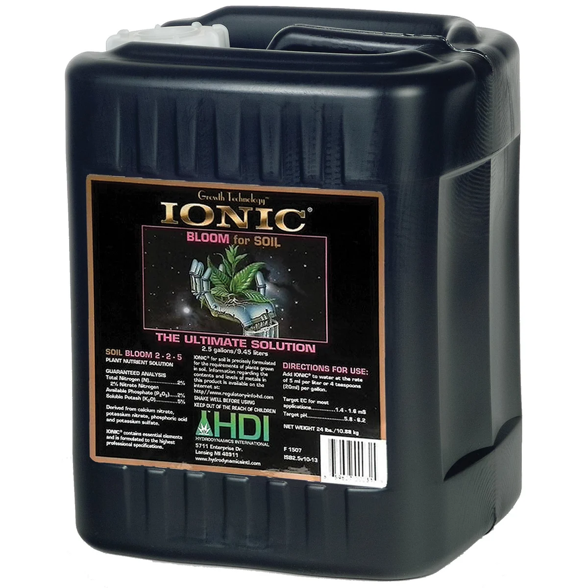 Hydrodynamics International HDI 32oz Ionic Soil Bloom Quart - Image 3