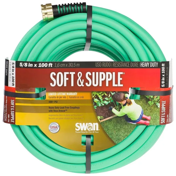 John Deere Soft Touch Garden Hose with TwistFREE Grip