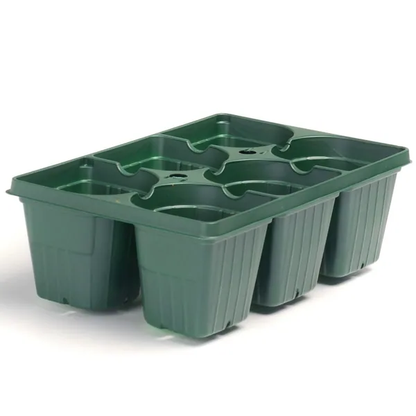 Landmark True Pot 6 Pack No Handle Black C-Tpp6 /