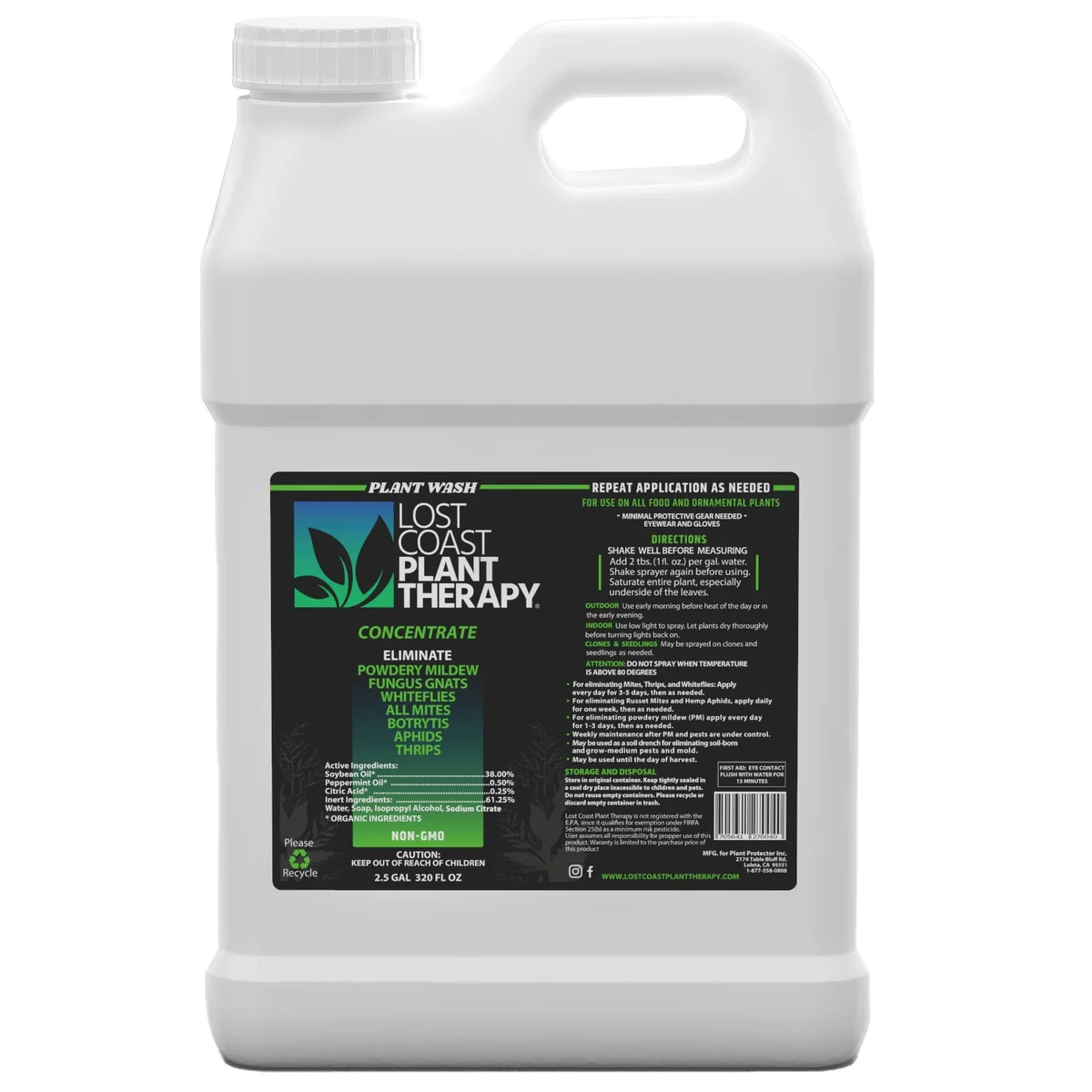 Lcpt Lost Coast Concentrate Plant Therapy Insecticide & Fungicide Plant Wash - Image 6