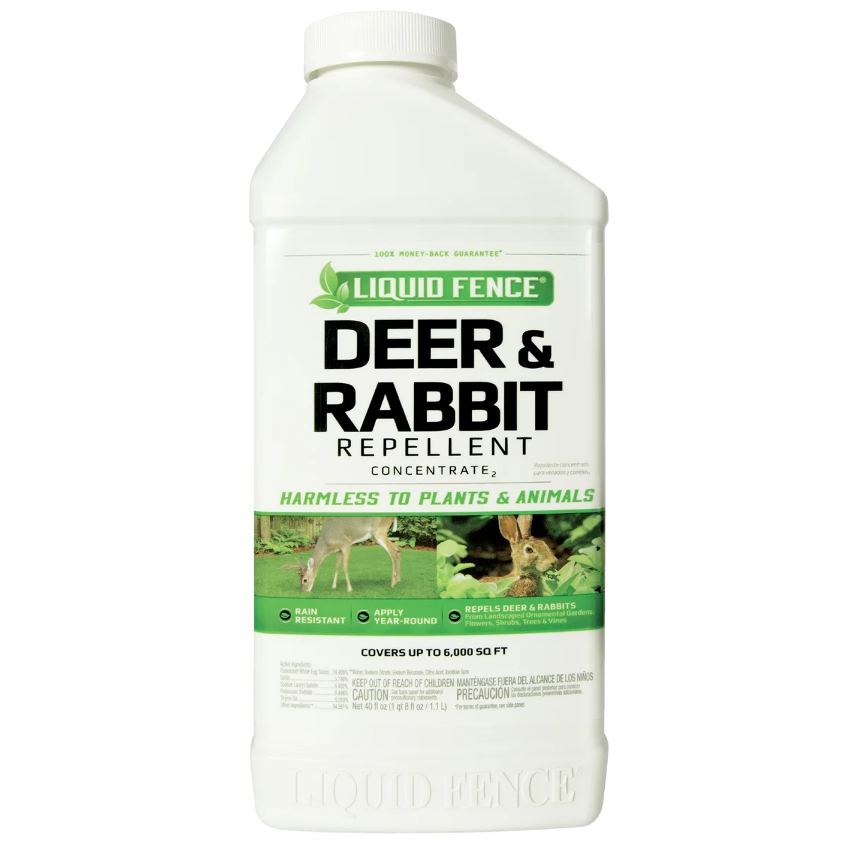 Liquid Fence Deer & Rabbit Repellent Concentrate - Image 2