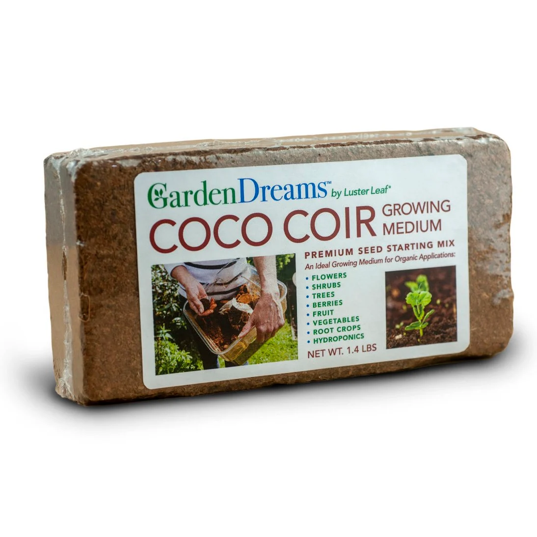 Luster Leaf Coco Coir Brick - Image 2