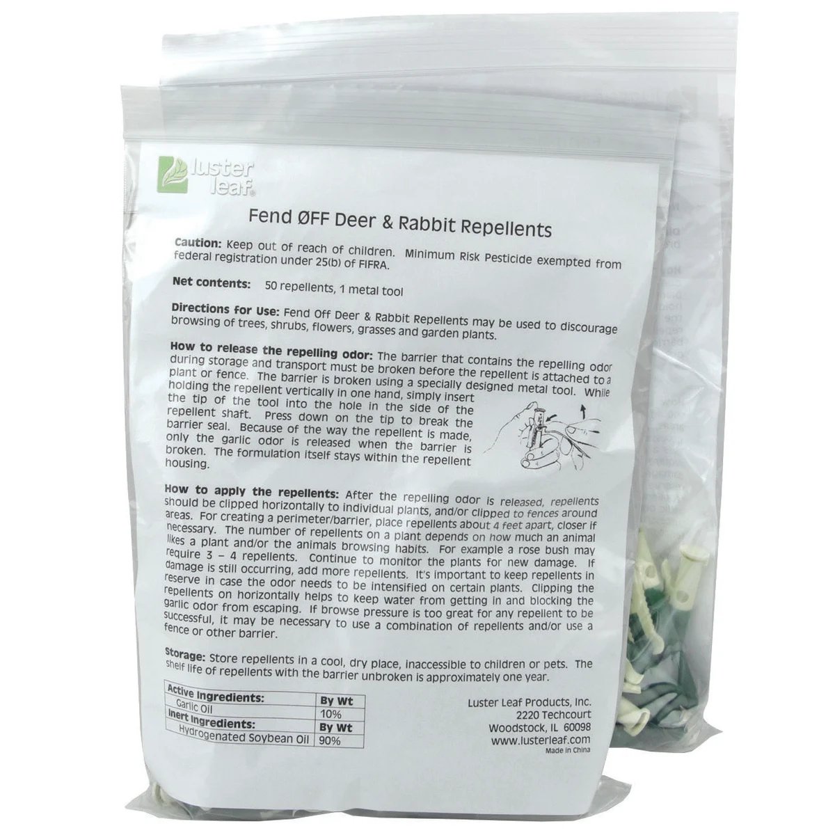 Luster Leaf Deer & Rabbit Repellent - Image 3