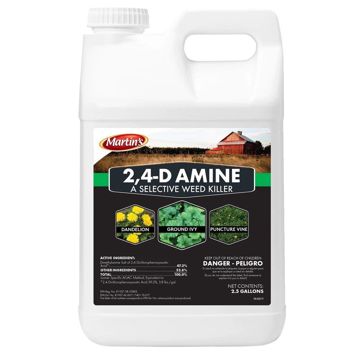 Martin's 2,4-D Amine Herbicide - Image 4