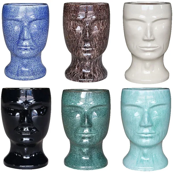 MCarr 18pc Male Statue Planter Pallet Assortment Mixed Color