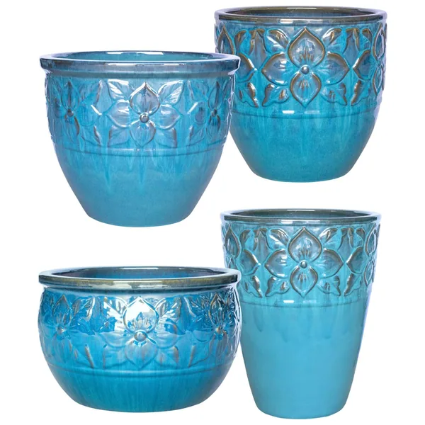 MCarr 26pc Dogwood Planter Pallet Ultramarine