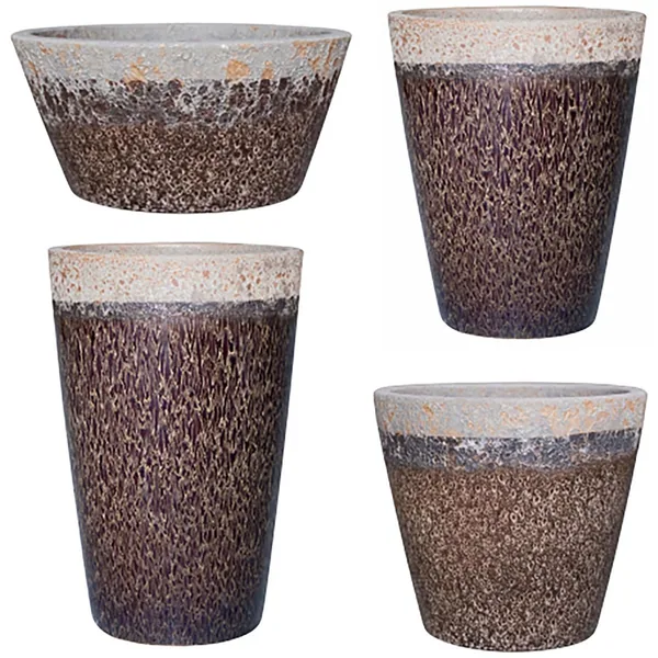 MCarr 28pc Volcanic Mixed Planter Pallet Assortment Falling Brown
