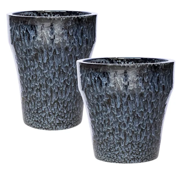 MCarr 30pc Smooth Planter Pallet Falling Black
