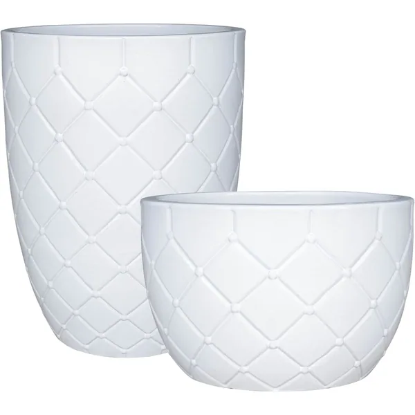 MCarr 32pc Button Planter Pallet White