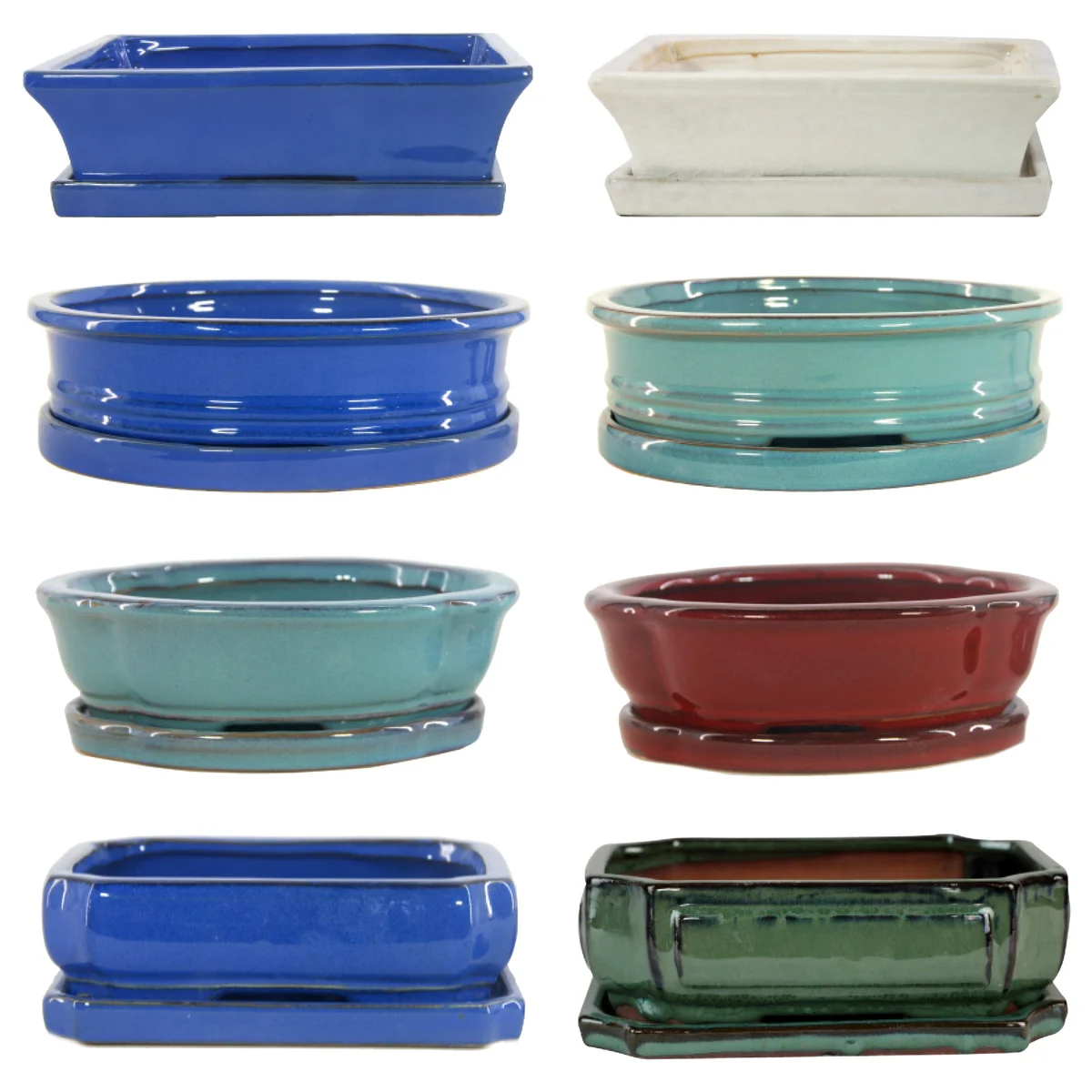MCarr 6" Bonsai Pot - Mixed Colors (Individual) - Image 2