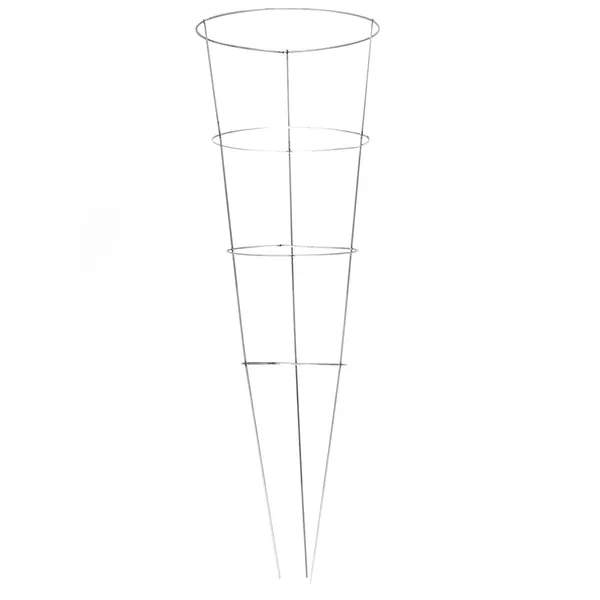 Midwest Wire Works 42" Extra Heavy Duty Tomato Cage 4 Ring 3 Leg