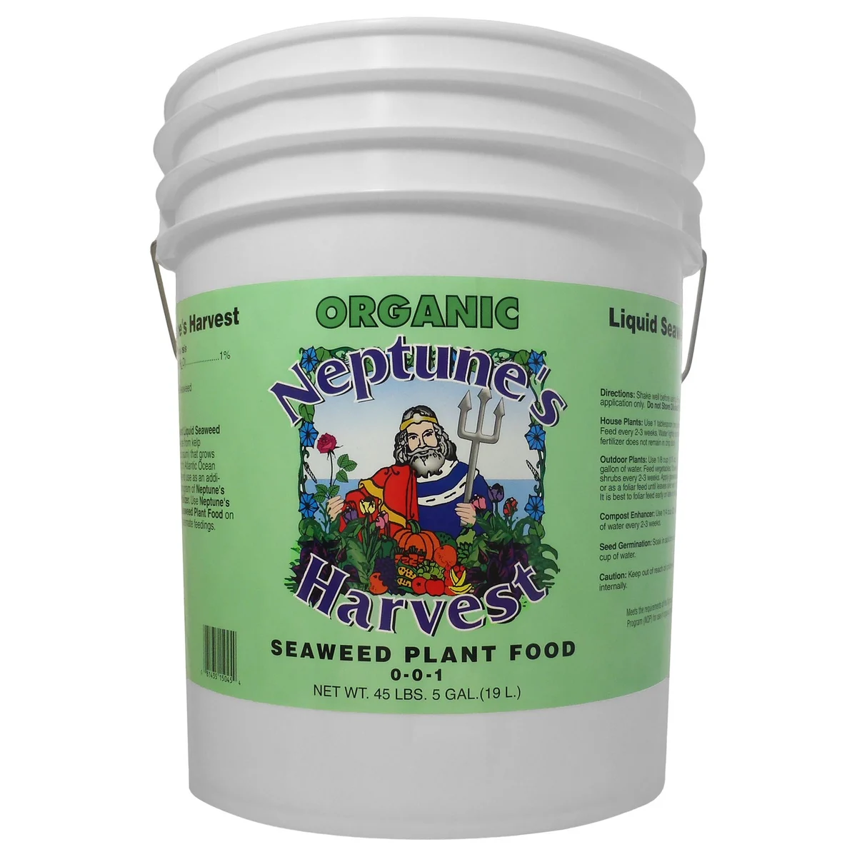 Neptune's Harvest Seaweed Plant Food 0-0-1 - Image 2