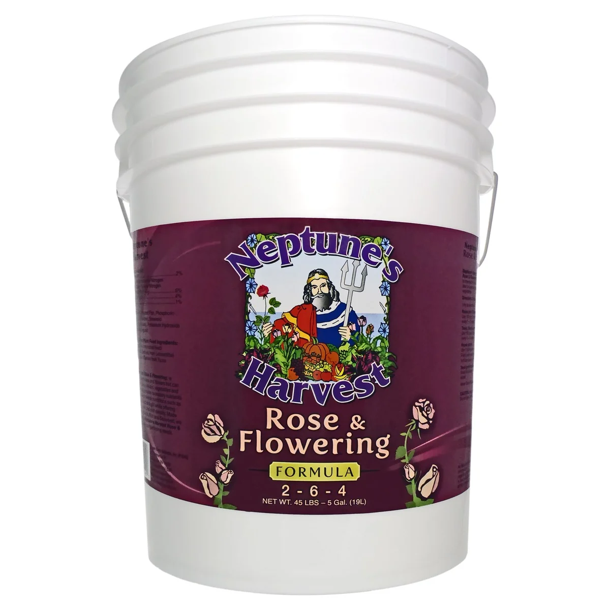 Neptune's Harvest Rose & Flowering Fertilizer 2-6-4 - Image 2
