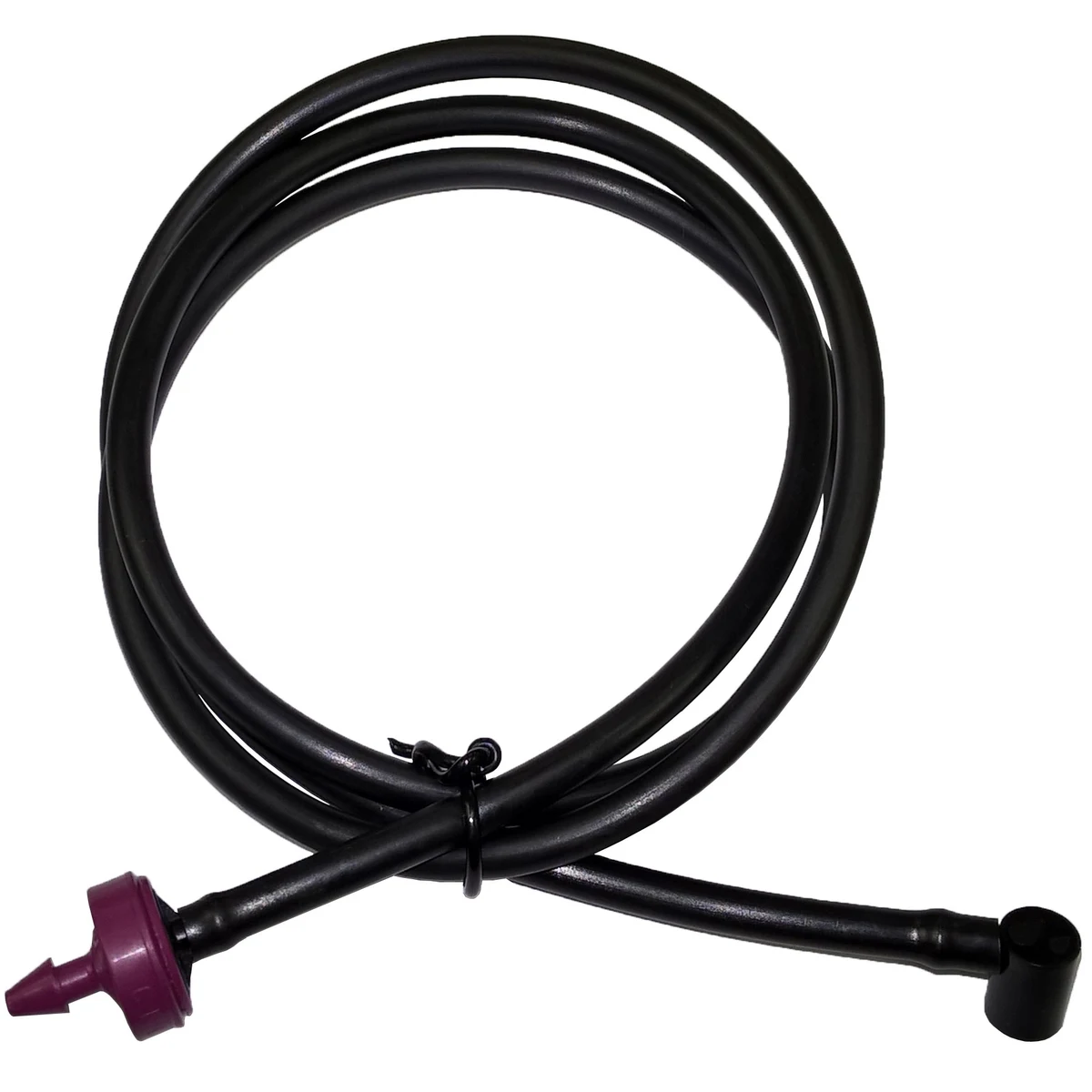 Netafim Dripper Assembly w/ Black Tubing & Black/Plum Dripper 3.2GPH 36in (25pcs