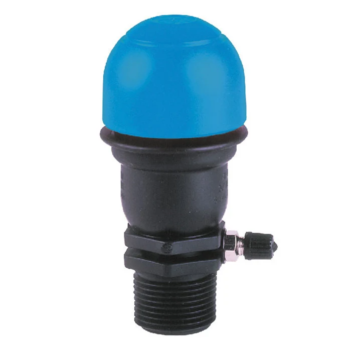 Netafim Guardian Air & Vacuum Relief Vent w/ Shrader Valve 3/4in MPT 150PSI