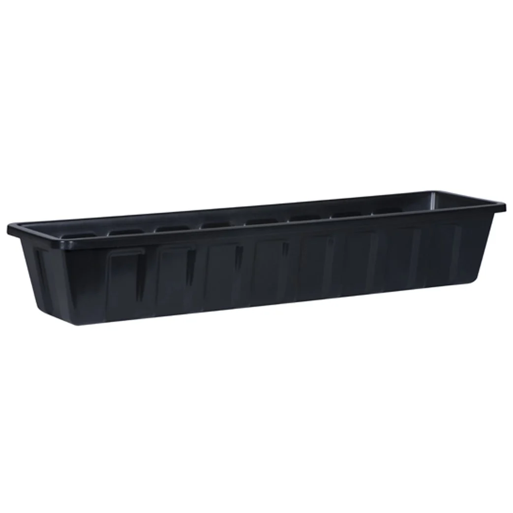 Novelty Polypro Flower Box Planter Black - Image 4