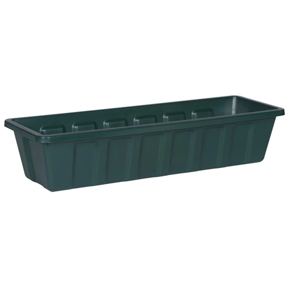Novelty Polypro Flower Box Planter Hunter Green - Image 2