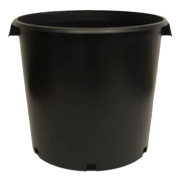 Nursery Supplies NS PC-10 WITH HANDLES, INJECTION MOLD, TRADE SIZE 10 GALLON, 10.27 GALLON, BLACK , 10Gallon