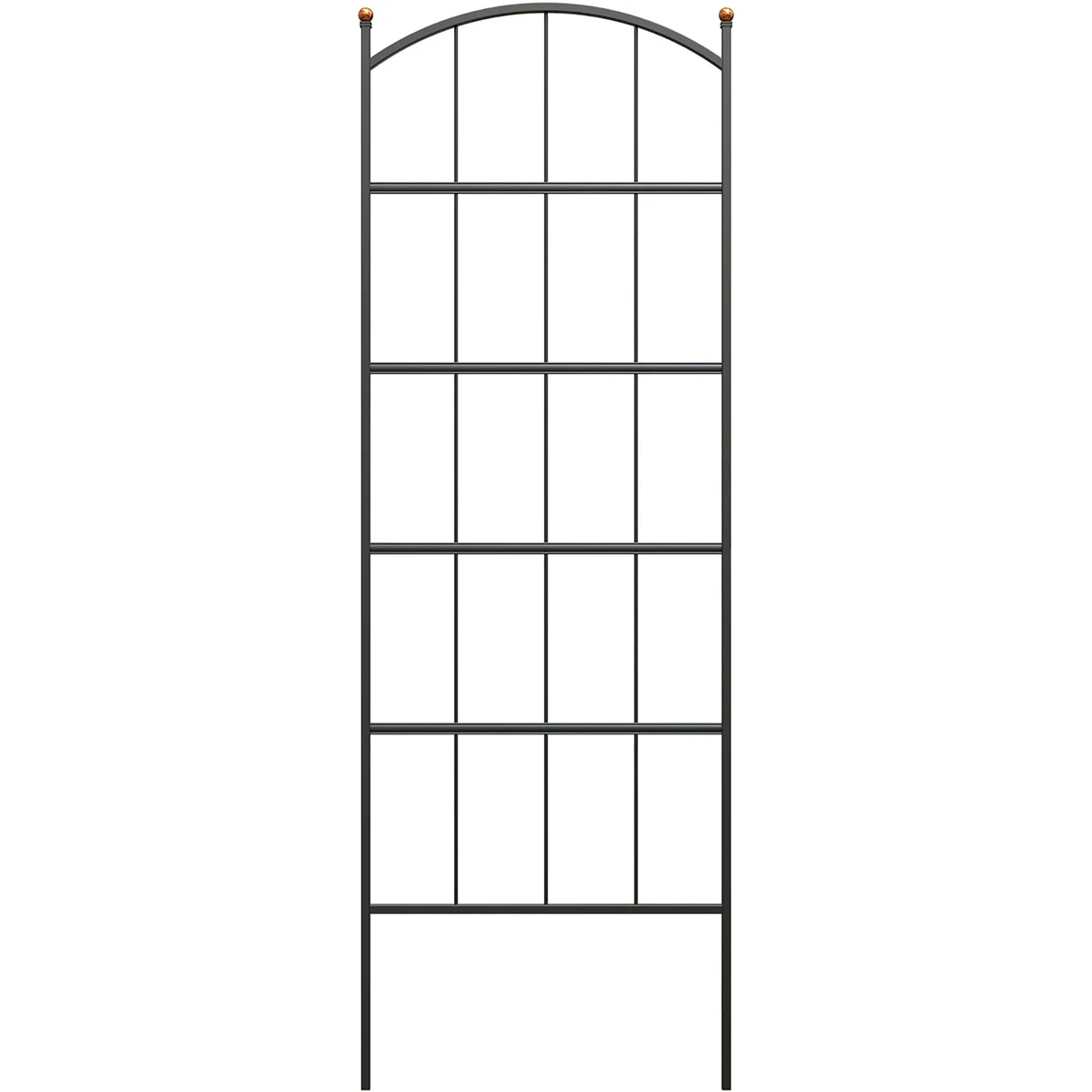 Panacea Modern Farmhouse Trellis Black - Image 3
