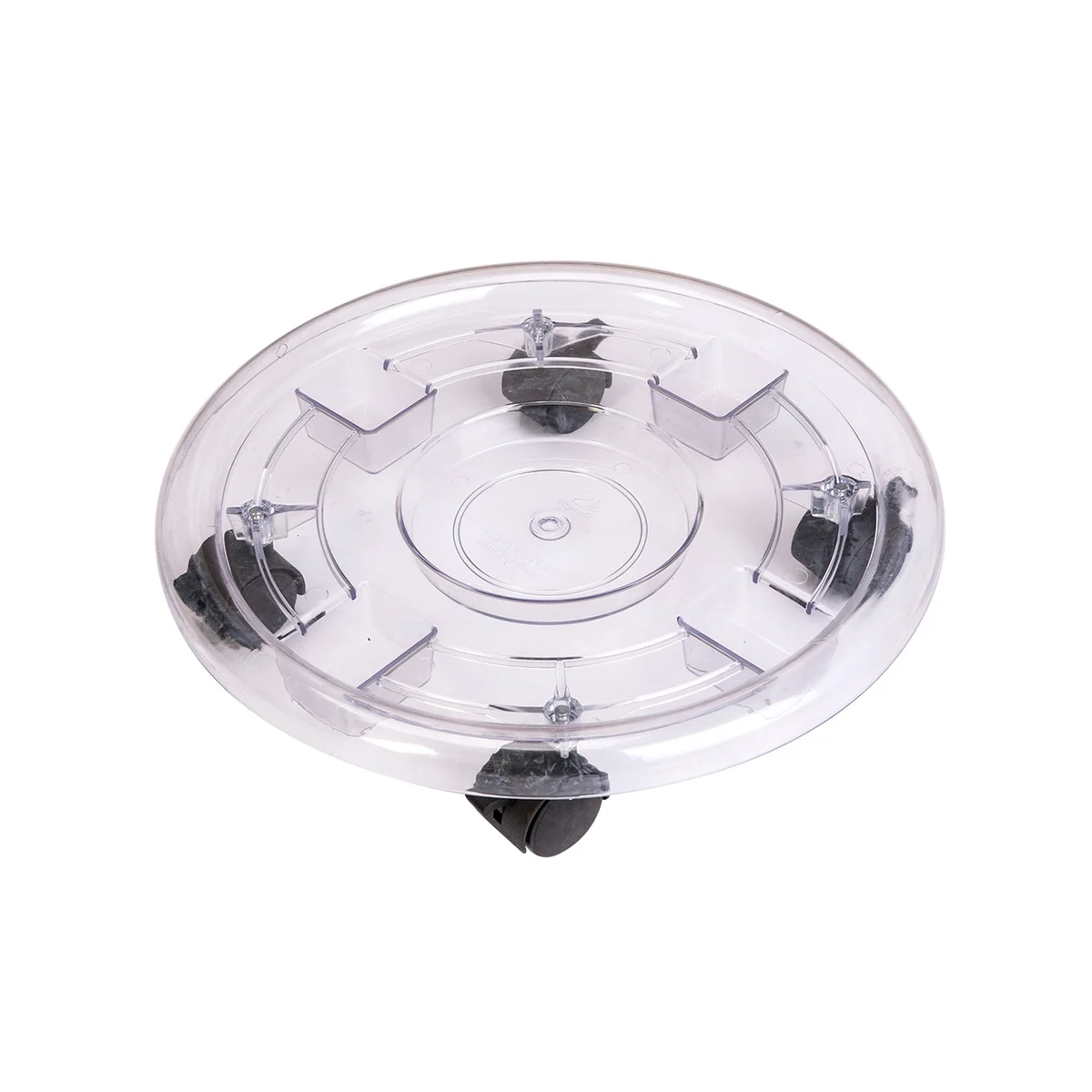 Panacea Plastic Plant Caddy Clear - Image 3