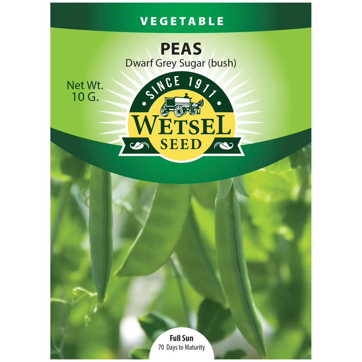 Peas, Dwarf Grey Sugar - Image 2
