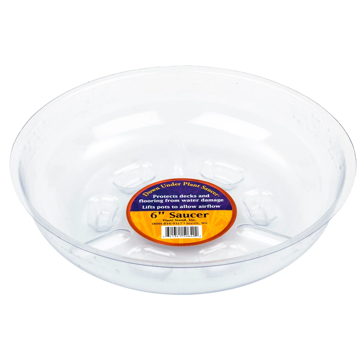 Plant Stand Down Under Saucer Clear - Image 4