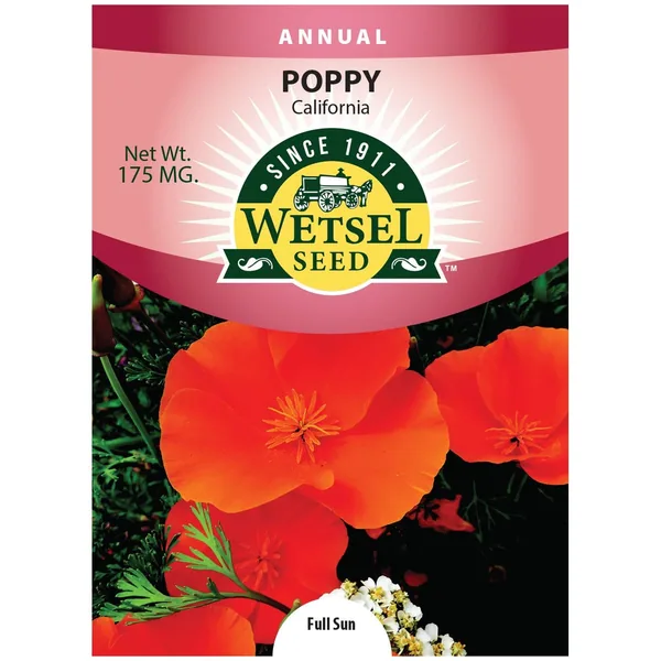 Poppies, California Red Chief 175 MG