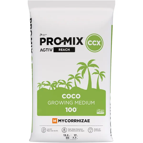 Premier Pro-Mix CCX AGTIV REACH (MYCO) COCO COIR OMRI 50L