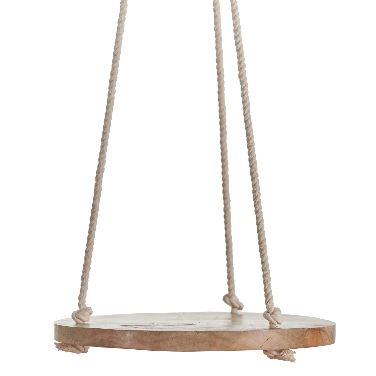 Primitive Hanging Wooden Round Cotton - Image 2