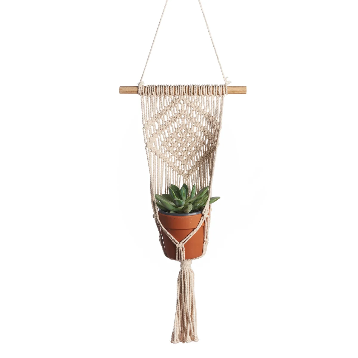 Primitive Wall Planter Diamond - Image 2