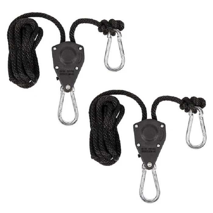 Rope Ratcheting Light Hangers 1/8in (2pcs/Pack) (Commercial Packaging)