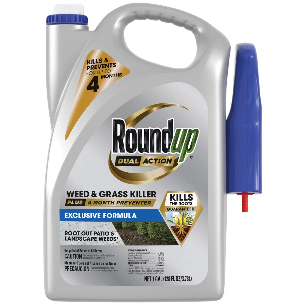 Roundup Dual Action Weed Grass Kill Preventer RTU - Image 2