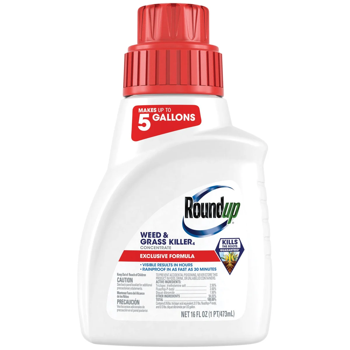Roundup Weed & Grass Killer Concentrate Plus - Image 3