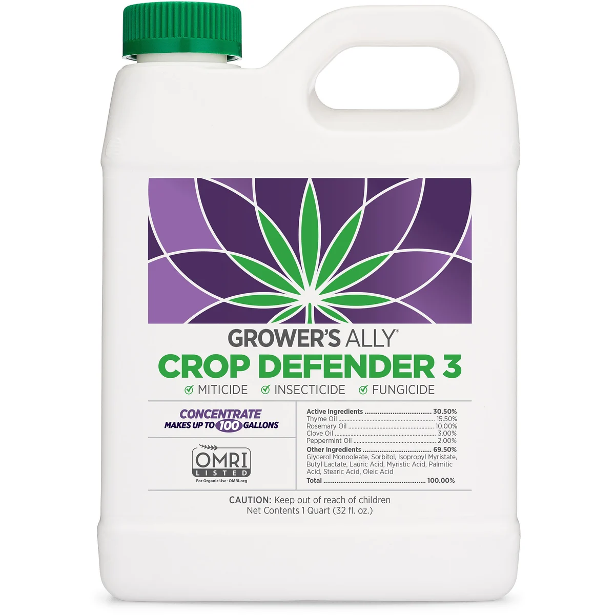 Sarasota Green Group, Grower's Ally Crop Defender 3 Concentrate - Image 3