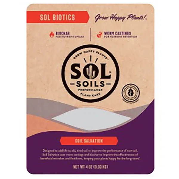 Sol Soils 4oz Biotics Soil Salvation
