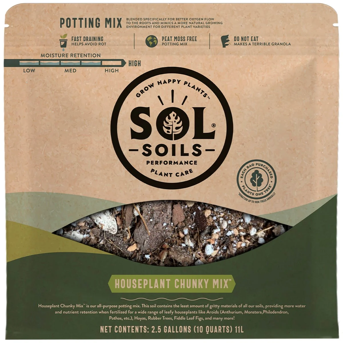 Sol Soils Houseplant Chunky Mix - Image 5