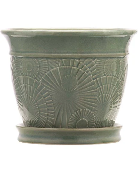 Southern Patio Annandale Planter Celadon Finish - Image 2
