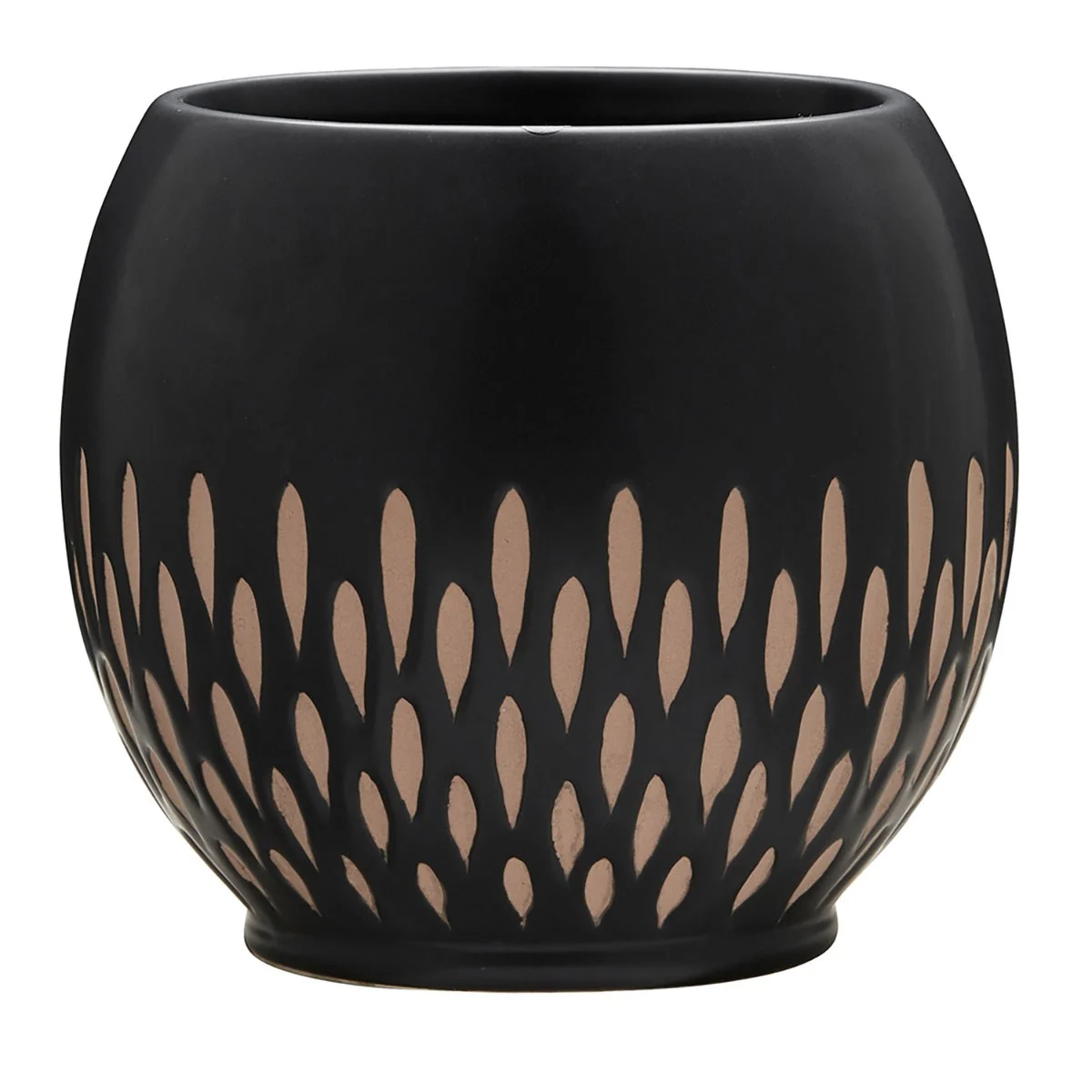 Southern Patio Ava Planter Brown Finish - Image 2