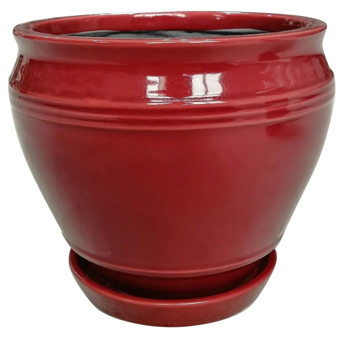 Southern Patio Collins Planter Oxblood Finish - Image 4