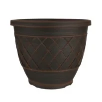 Southern Patio Lacis Round Planter - Image 2