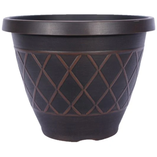 Southern Patio Lacis Round Planter - Image 3