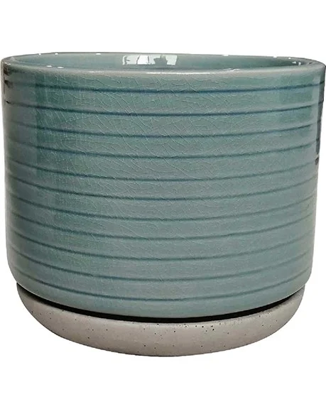 Southern Patio Vado Planter Sea Blue Finish - Image 2