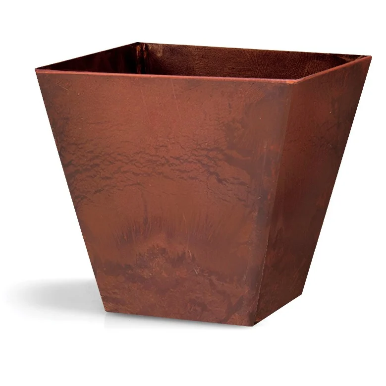 StoneArt Ella Square Planter Rust - Image 5