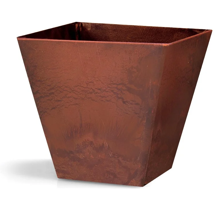 StoneArt Ella Square Planter Rust - Image 6