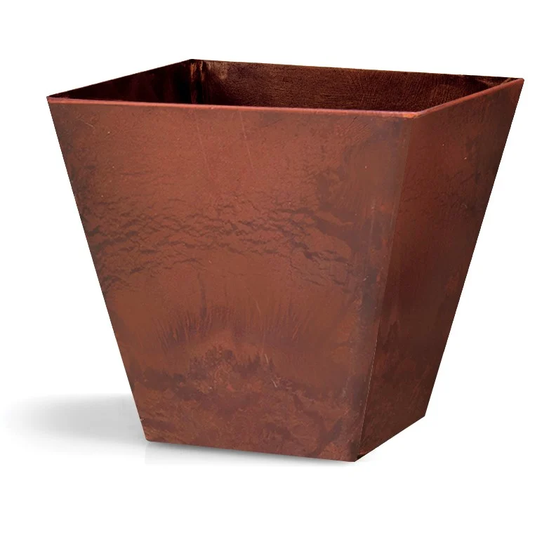 StoneArt Ella Square Planter Rust - Image 7