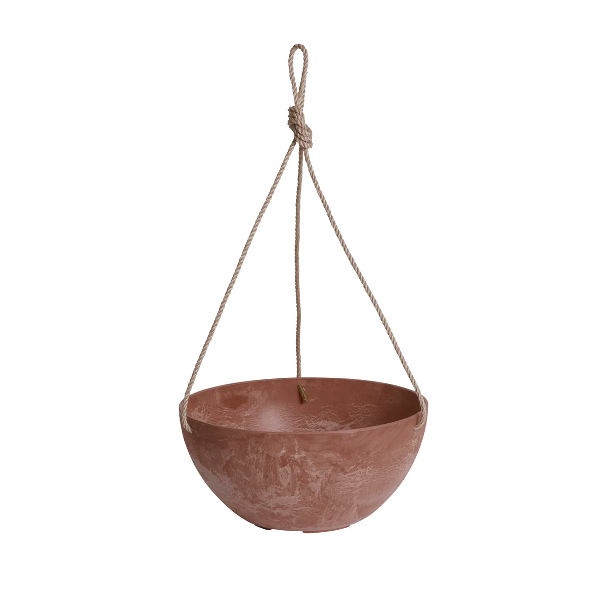 StoneArt Napa Hanging Bowl w/ Rope Rust - Image 2