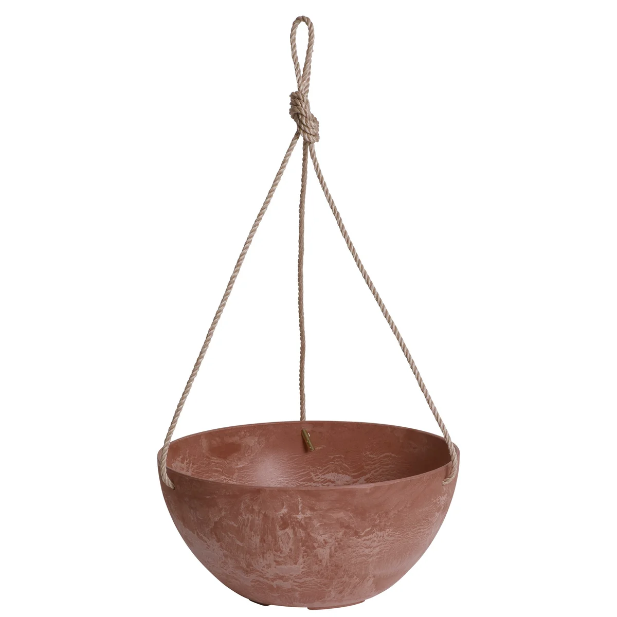 StoneArt Napa Hanging Bowl w/ Rope Rust - Image 3