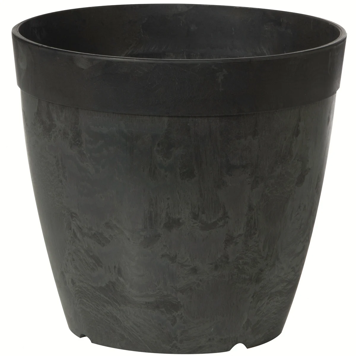StoneArt Round Dolce Planter Black - Image 2