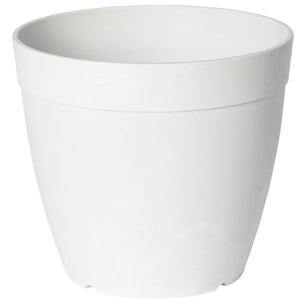 StoneArt Round Dolce Planter White - Image 2